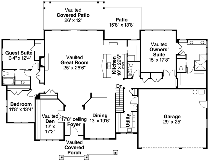 Main Floor Plan: 17-895
