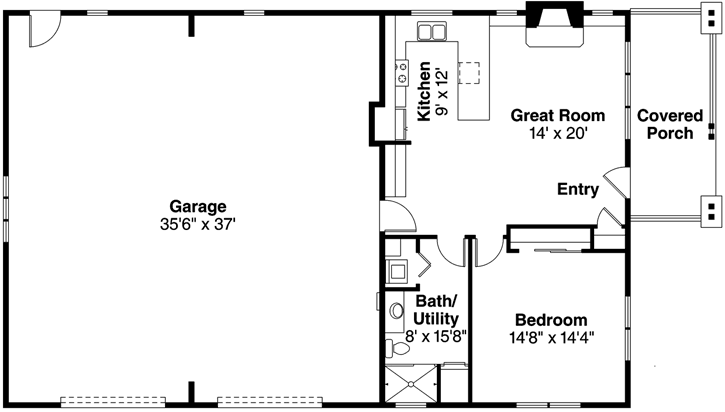 Main Floor Plan: 17-896