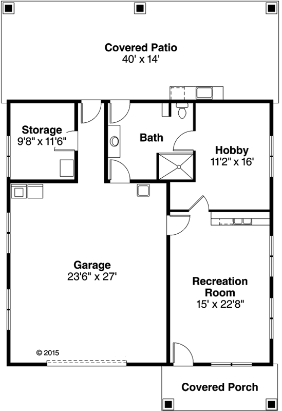 Main Floor Plan: 17-900