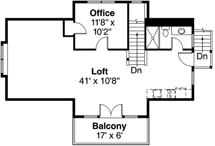 Upper/Second Floor Plan: 17-902