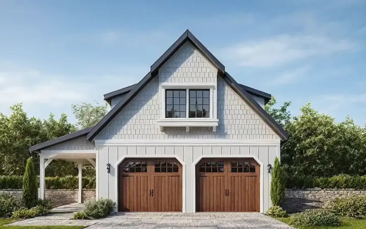 Bungalow house plans 17-903 - front exterior, 1,347 sq ft, 0 bed, 0 bath house plans | Monster House Plans