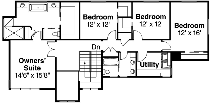 Upper/Second Floor Plan: 17-913