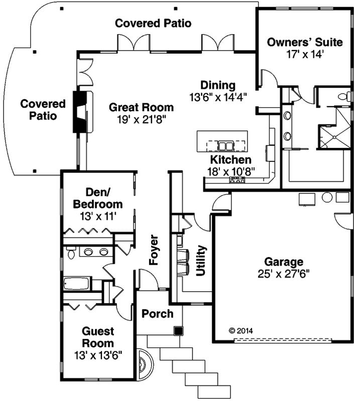 Main Floor Plan: 17-914