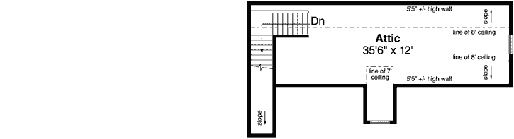 Upper/Second Floor Plan: 17-926