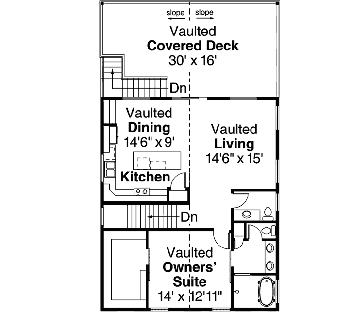 Upper/Second Floor Plan 17-927