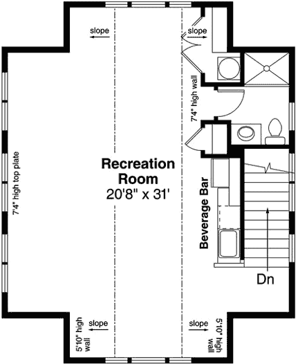 Upper/Second Floor Plan: 17-929