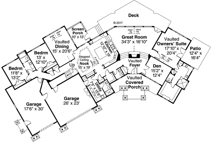 Main Floor Plan: 17-932