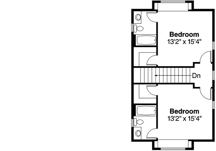 Upper/Second Floor Plan: 17-934
