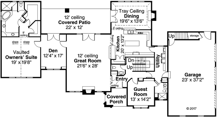 Main Floor Plan: 17-936