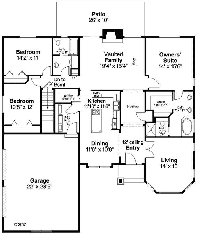 Main Floor Plan: 17-937