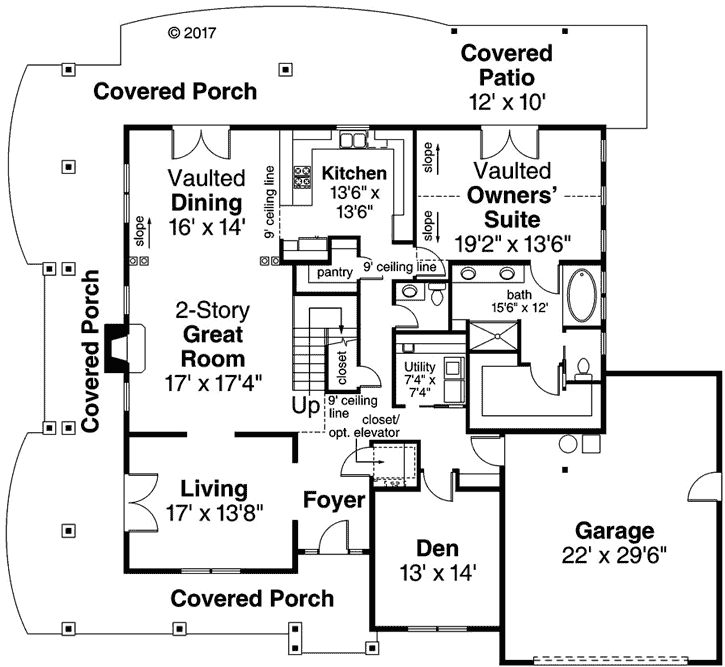 Main Floor Plan: 17-938