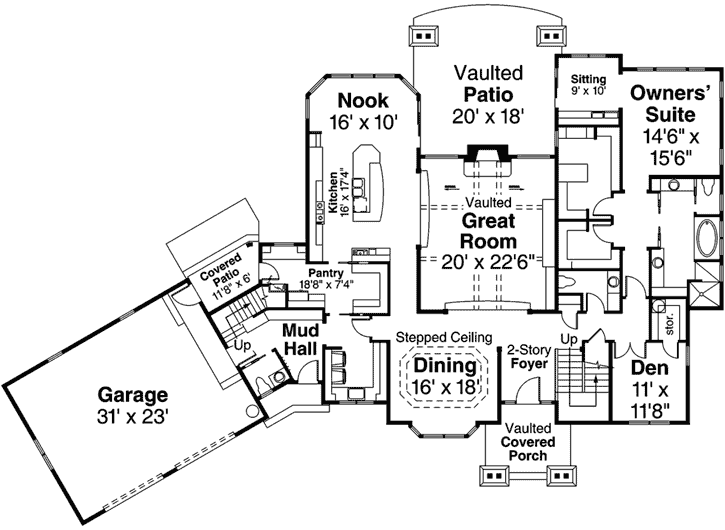 Main Floor Plan: 17-943