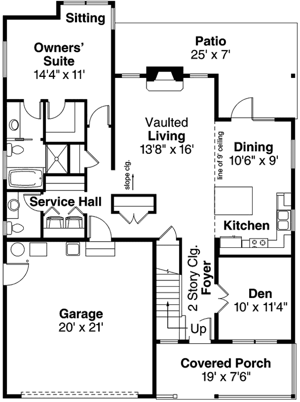 Main Floor Plan: 17-944