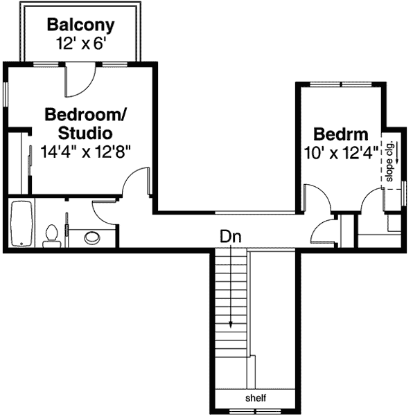 Upper/Second Floor Plan: 17-944