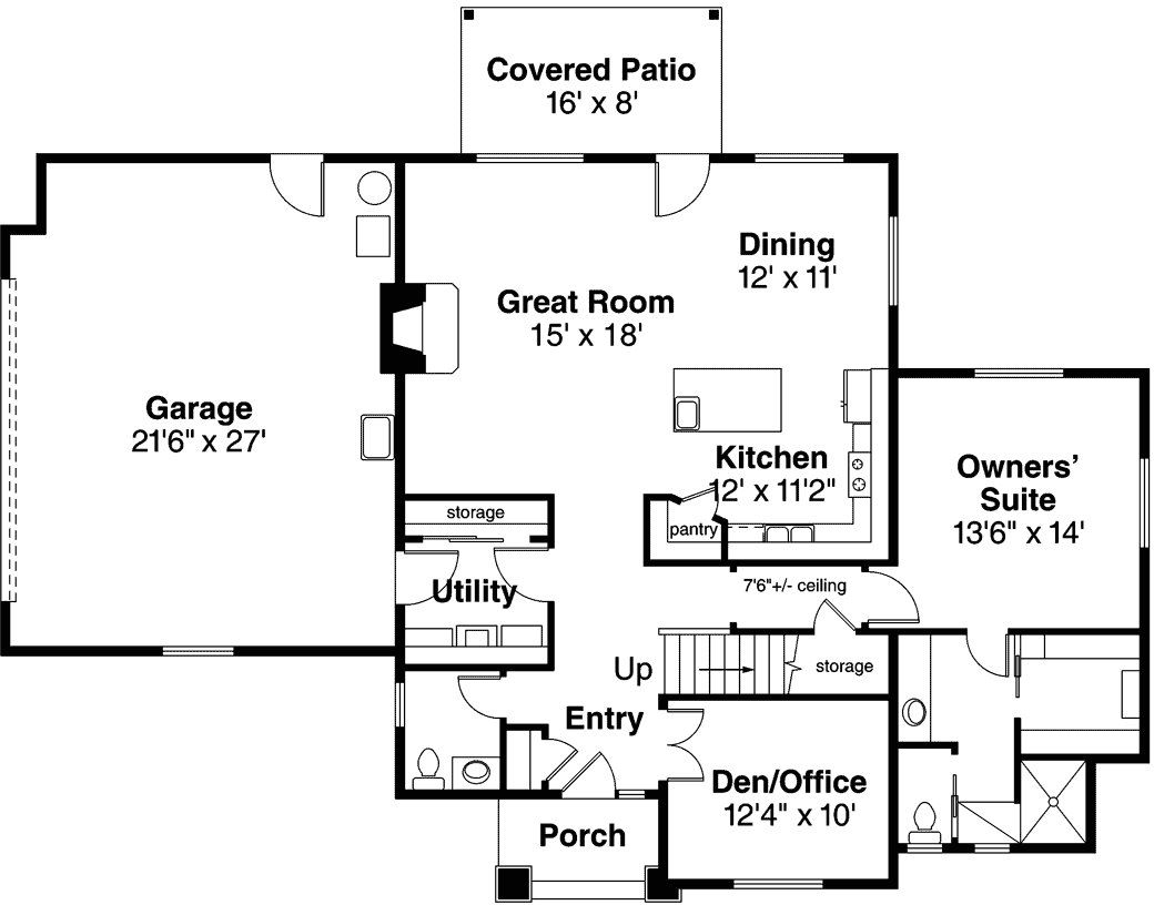 Main Floor Plan: 17-945