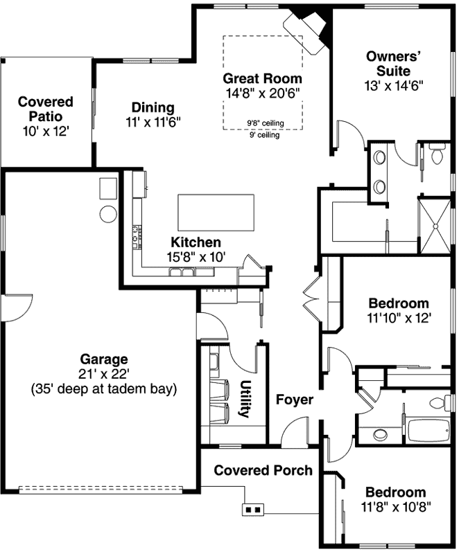 Main Floor Plan: 17-947