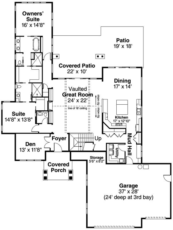 Main Floor Plan: 17-948