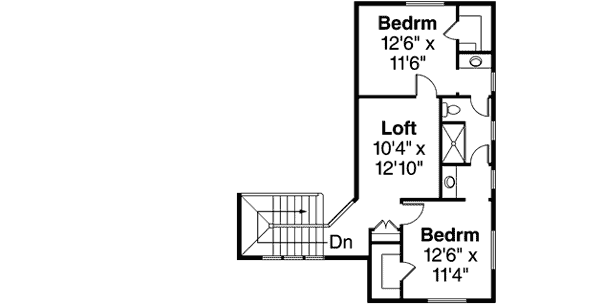 Upper/Second Floor Plan: 17-948