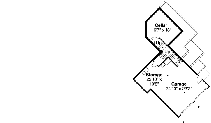 Lower Floor Plan: 17-950