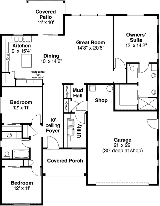 Main Floor Plan: 17-951