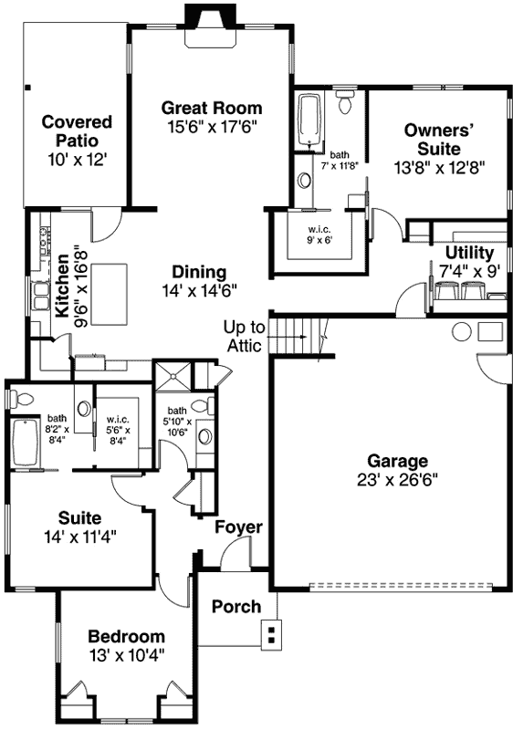 Main Floor Plan: 17-952