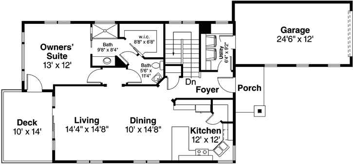 Main Floor Plan: 17-953