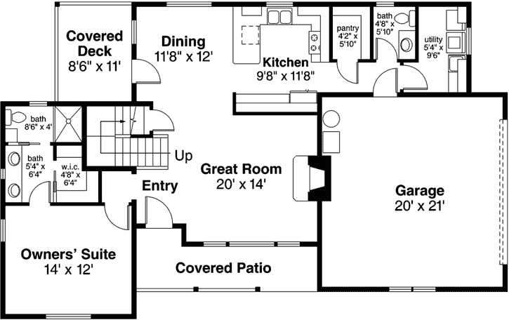 Main Floor Plan: 17-954