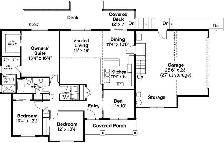 Main Floor Plan: 17-955
