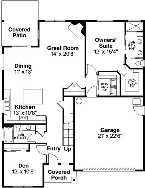 Main Floor Plan: 17-956