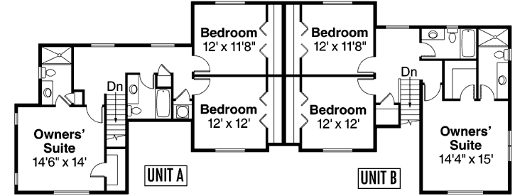 Upper/Second Floor Plan: 17-963