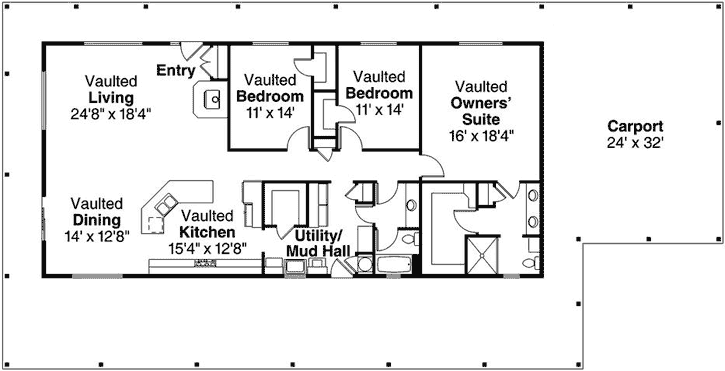 Main Floor Plan: 17-966