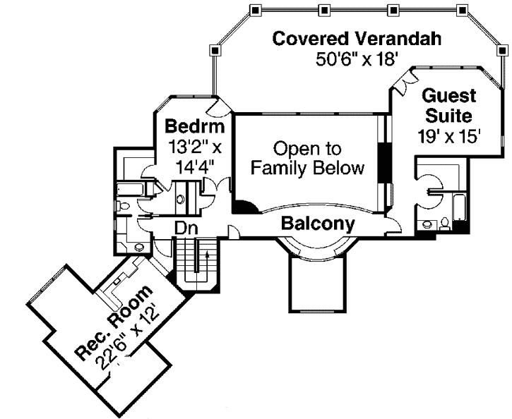 Upper/Second Floor Plan: 17-967