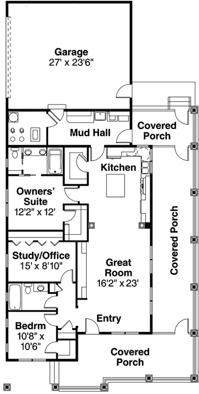 Main Floor Plan: 17-968