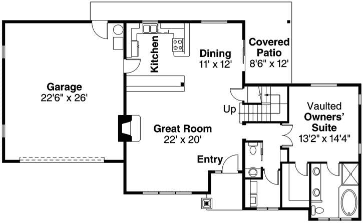 Main Floor Plan: 17-969