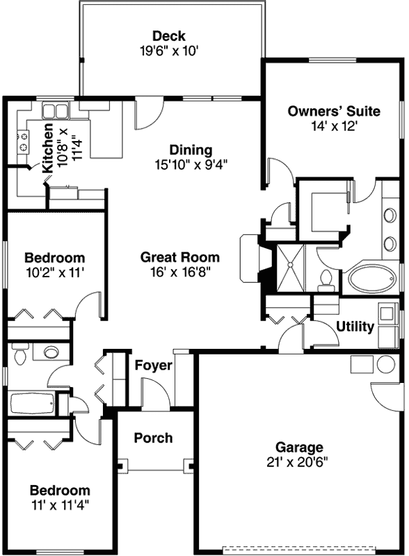 Main Floor Plan: 17-972