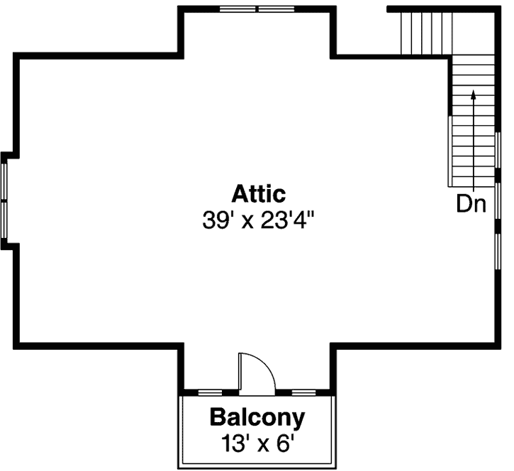 Upper/Second Floor Plan: 17-978
