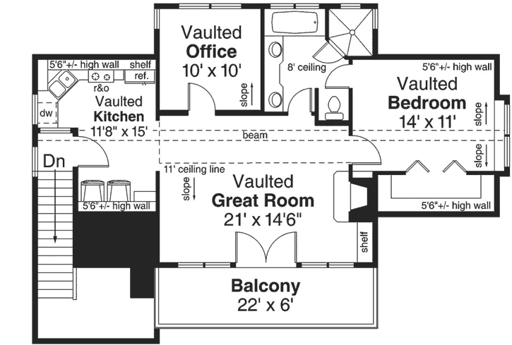Upper/Second Floor Plan: 17-979
