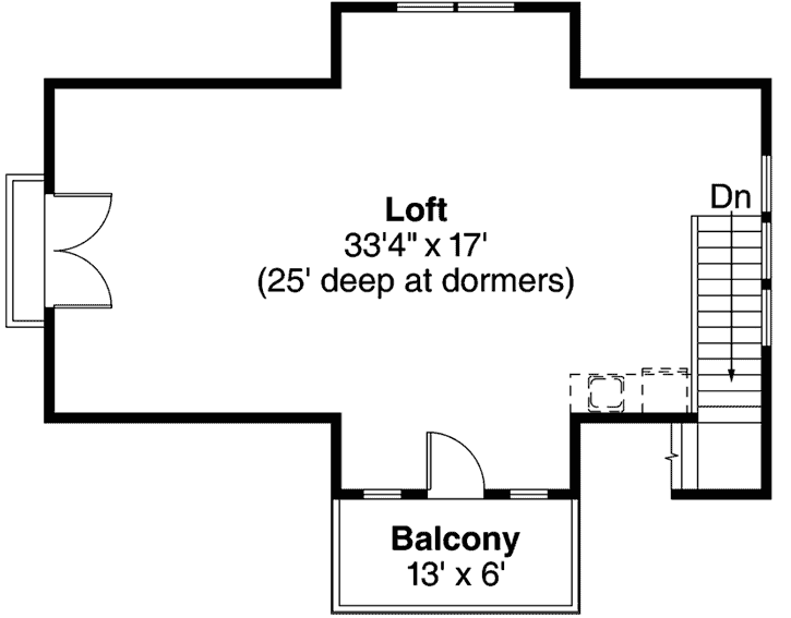 Upper/Second Floor Plan: 17-980