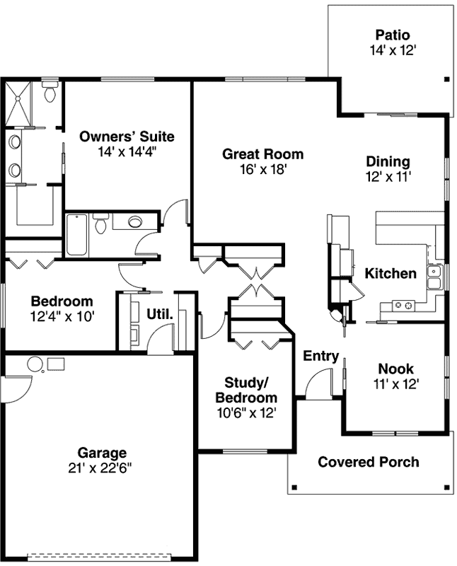 Main Floor Plan: 17-985