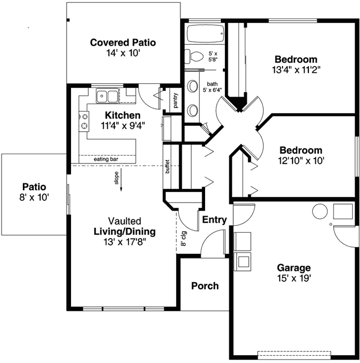Main Floor Plan: 17-986