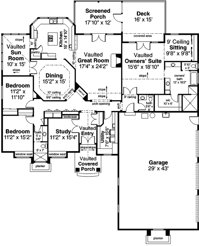 Main Floor Plan: 17-989