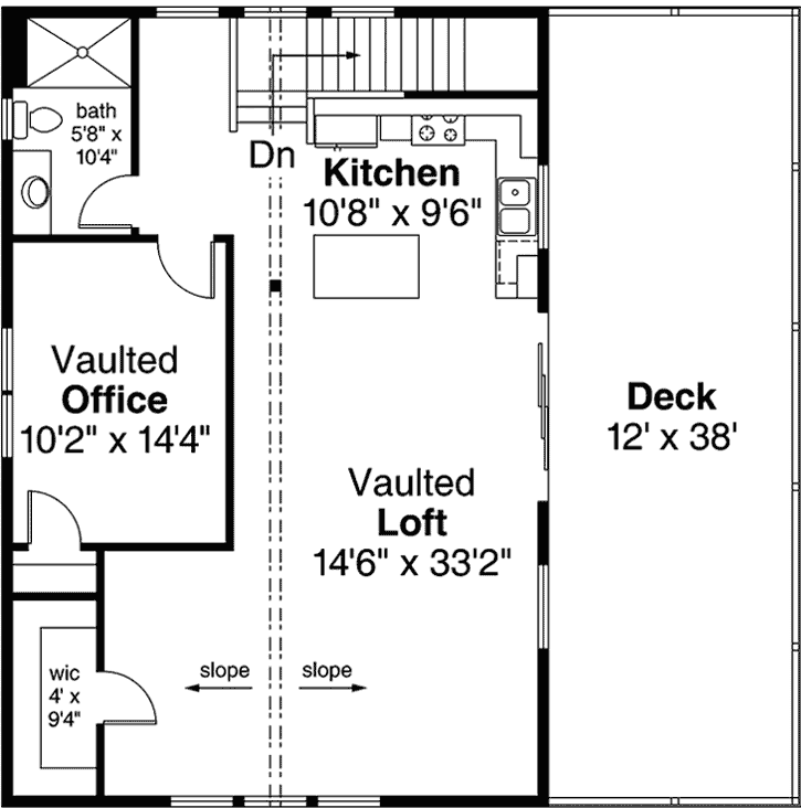 Upper/Second Floor Plan: 17-992