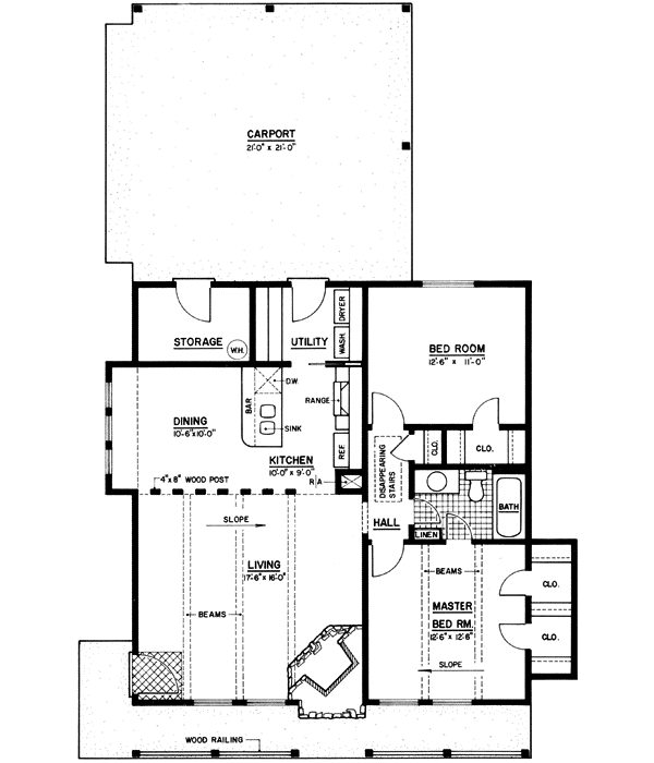 Main Floor Plan: 18-101