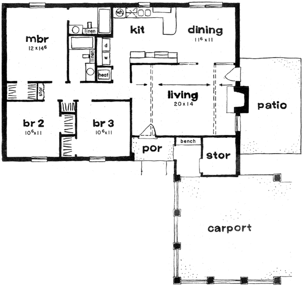 Main Floor Plan: 18-112
