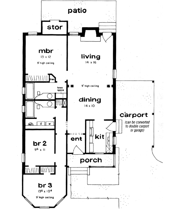 Main Floor Plan: 18-115
