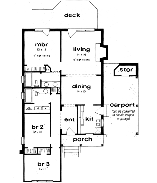 Main Floor Plan: 18-116