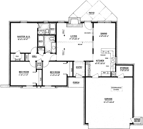 Main Floor Plan: 18-122
