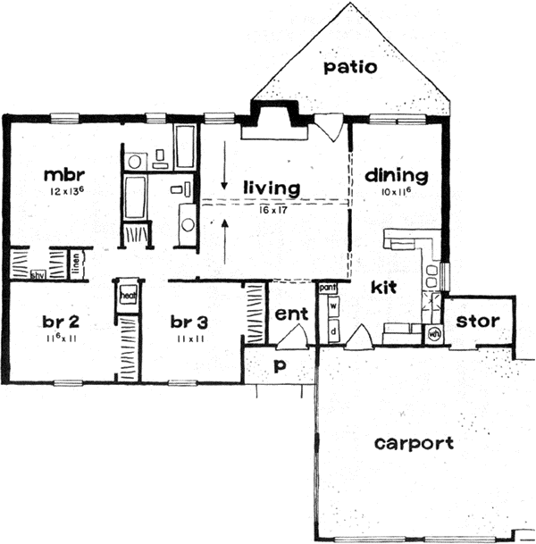Main Floor Plan: 18-123