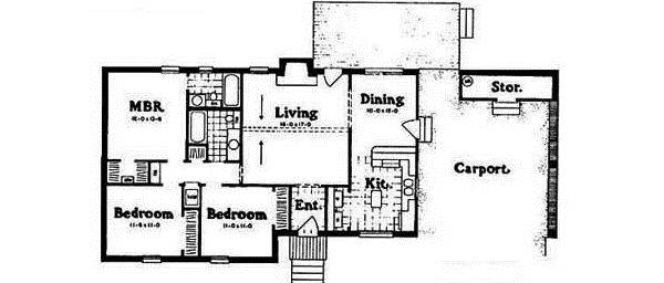 Main Floor Plan: 18-124
