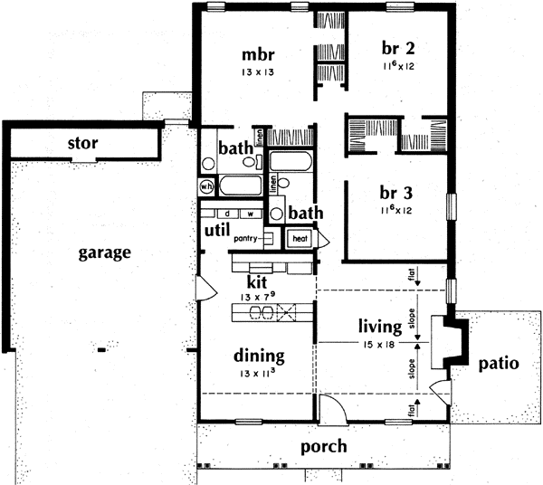 Main Floor Plan: 18-126